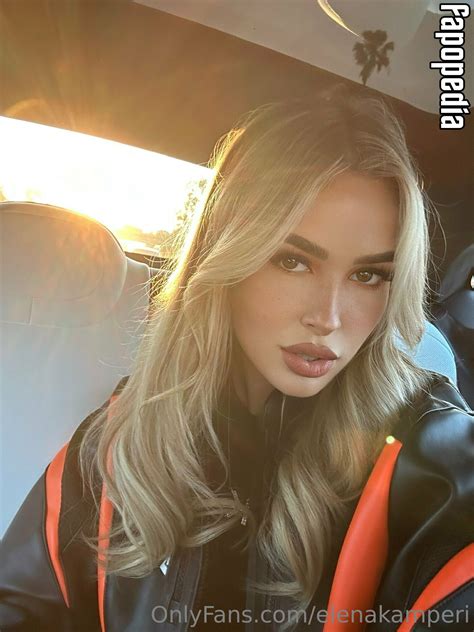 Age: 24 Years Old. Profession: Actress, Model, OnlyFans Star, Twitch Streamer. isnatgram/elenakamperi. Correction. Elena Kamperi is a Greek model, actress, OnlyFans star, and Twitch streamer. She gained attention online and built a massive following through sharing pictures of herself on Instagram account and Warzone gameplay streaming on her ... 